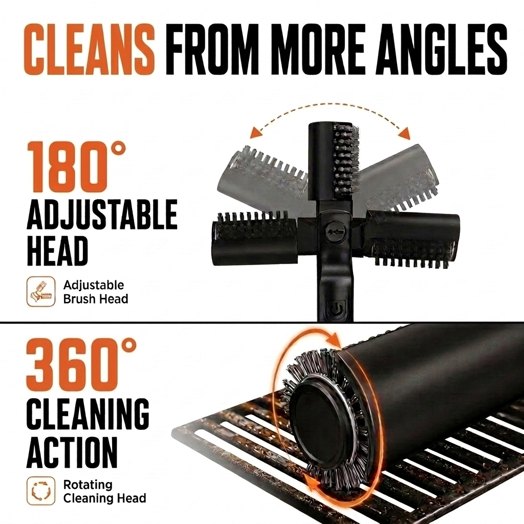 GrillRelief™ Effortless Grill Cleaning in Minutes